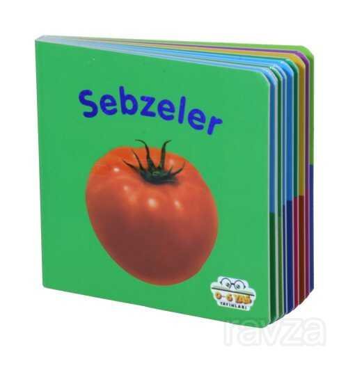 Sebzeler - Mini Karton Kitaplar - 1