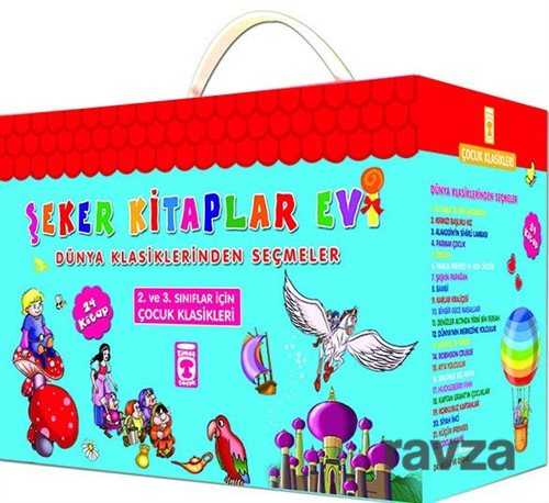 Şeker Kitaplar Evi - Dünya Klasiklerinden Seçmeler (24 Kitap) - 1