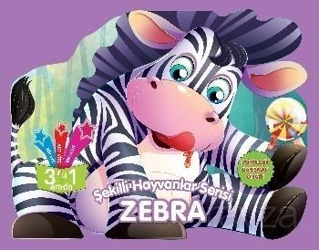 Şekilli Hayvanlar Serisi - Zebra - 1
