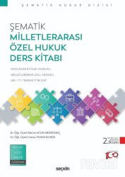 Şematik Milletlerarası Özel Hukuk Ders Kitabı - Seçkin Yayıncılık