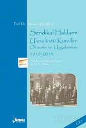 Sendikal Hakların Ulusalüstü Kuralları, Oluşumu ve Uygulanması, (1919-2014) Cilt 1 - Hatiboğlu Yayınevi