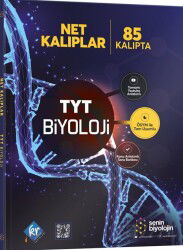 Senin Biyolojin Net Kalıplar TYT Biyoloji Konu Anlatımlı Soru Bankası - KR Eğitim Yayınları