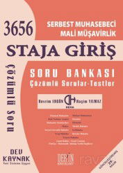 Serbest Muhasebeci Mali Müşavirlik 3656 Staja Giriş Soru Bankası - Derin Yayınları