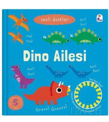 Sesli Dostlar - Dino Ailesi (Sesli Kitap) - İndigo Çocuk