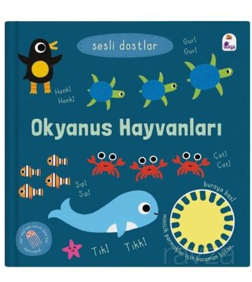 Sesli Dostlar - Okyanus Hayvanları (Sesli Kitap) - 1