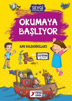 Sevgi Çocukları Okumaya Başlıyor (10 Kitap+Soru Kitabı) (1. Sınıf) - 1