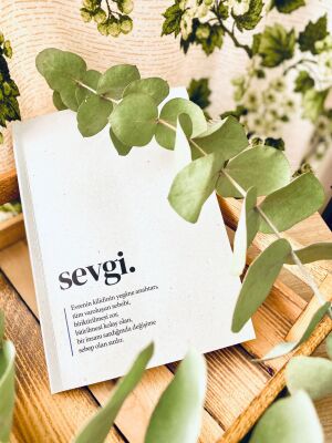 Sevgi Defteri - Çizgili - 1