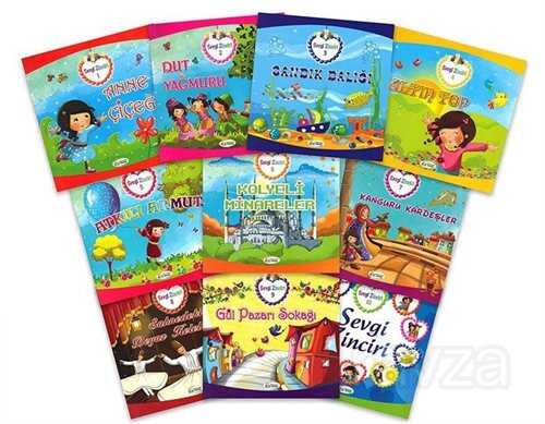 Sevgi Zinciri (10 kitap Set) (7-9 yaş) - Erkam Yayınları