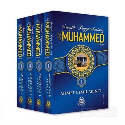 Sevgili Peygamberimiz Hz. Muhammed (s.a.v.) (4 Kitap Set) Ciltli - 1