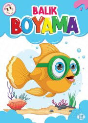 Sevimli Balık Boyama - Dokuz Yayınları (Konya)