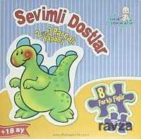 Sevimli Dostlar 2 ve 3 Parçalı Yapboz - 1