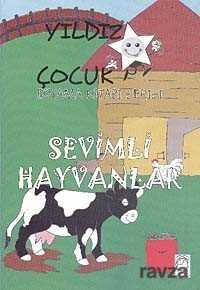 Sevimli Hayvanlar / Yıldız Çocuk Boyama Kitabı Serisi - Kitap Saati Yayınları