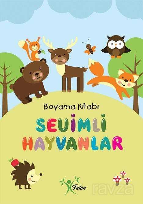 Sevimli Hayvanlar Boyama Kitabı - 1