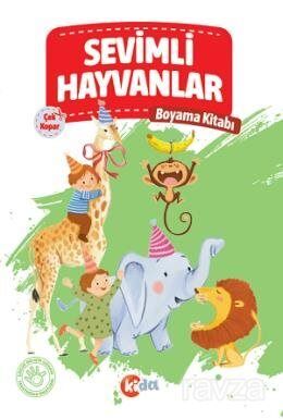 Sevimli Hayvanlar Boyama Kitabı - 1