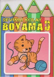 Sevimli Kolay Boyama 3 - Parıltı Yayıncılık