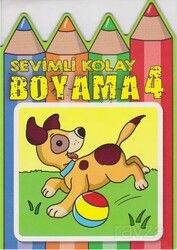 Sevimli Kolay Boyama 4 - Parıltı Yayıncılık