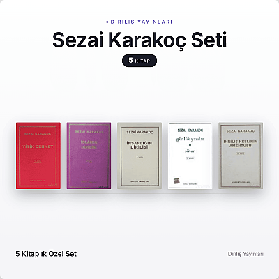 Sezai Karakoç Seti (5 Kitap) - Diriliş Yayınları