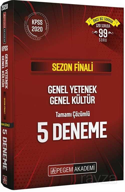 Sezon Finali Genel Yetenek Genel Kültür Tamamı Çözümlü 5 Deneme - 1