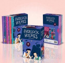 Sherlock Holmes / Mor Kutulu 10 Kitaplık Set - The Kitap