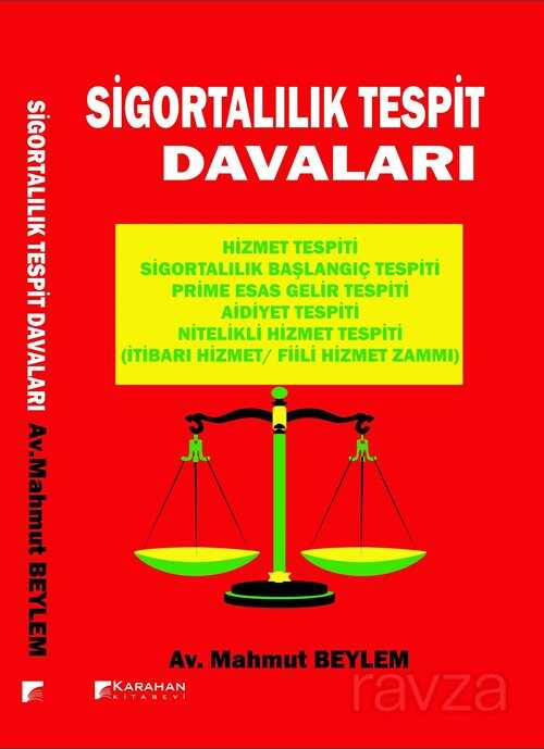 Sigortalılık Tespit Davaları - Karahan Kitabevi