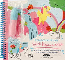 Sihirli Boyama Kitabı / Tekboynuzlar - Yapı Kredi Yayınları