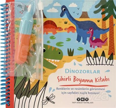 Sihirli Boyama Kitabı / Dinozorlar - 1