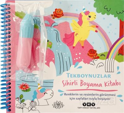 Sihirli Boyama Kitabı / Tekboynuzlar - 1