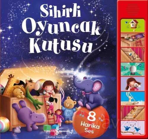 Sihirli Oyuncak Kutusu / Müzikli Kitap - İş Bankası Yayınları