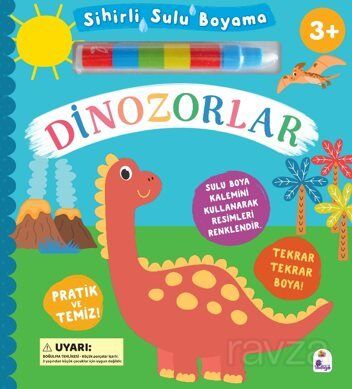Sihirli Sulu Boyama / Dinozorlar - 1