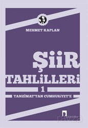 Şiir Tahlilleri-1 Tanzimattan Cumhuriyet’e - Dergah Yayınları