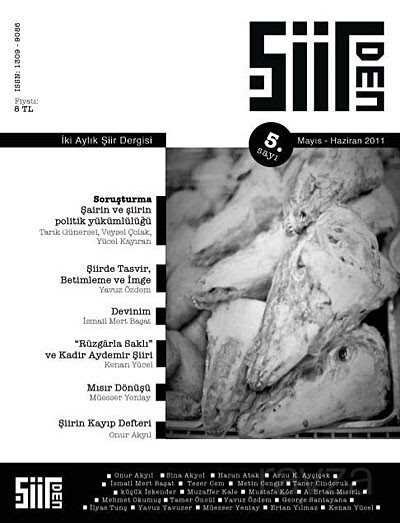 Şiirden İki Aylık Şiir Dergisi Sayı: 5 Mayıs-Haziran 2011 - 1