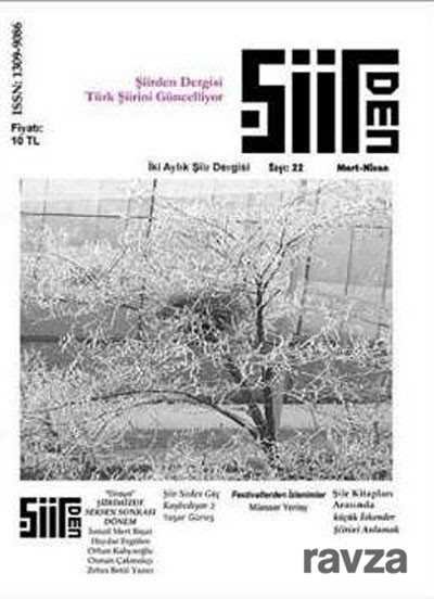 Şiirden İki Aylık Şiir Dergisi Sayı:22 Mart-Nisan 2014 - 1