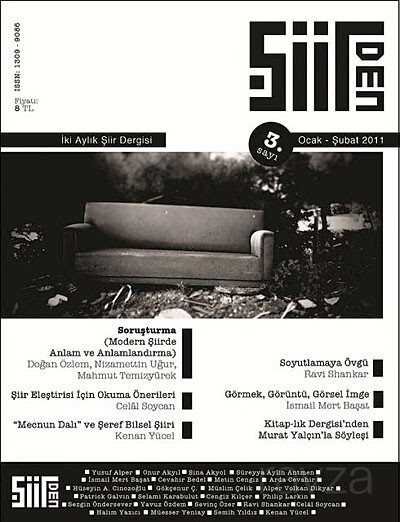 Şiirden İki Aylık Şiir Dergisi Sayı:3 Ocak-Şubat 2011 - 1