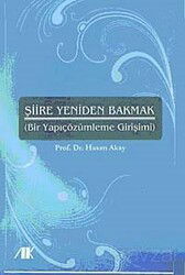 Şiire Yeniden Bakmak - Akademik Kitaplar