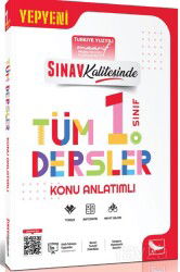 Sınav Kalitesinde 1. Sınıf Tüm Dersler Konu Anlatımlı - Sınav Dergisi Yayınları