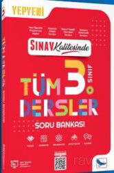 Sınav Kalitesinde 3. Sınıf Tüm Dersler Soru Bankası - Sınav Dergisi Yayınları