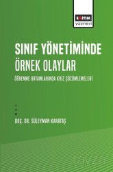 Sınıf Yönetiminde Örnek Olaylar - Eğitim Kitabevi