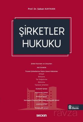 Şirketler Hukuku - 1