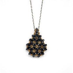 Siyah Cevsen Kolye - Hayrat Vakfı Yayınları