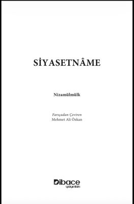 Siyasetnâme - 2