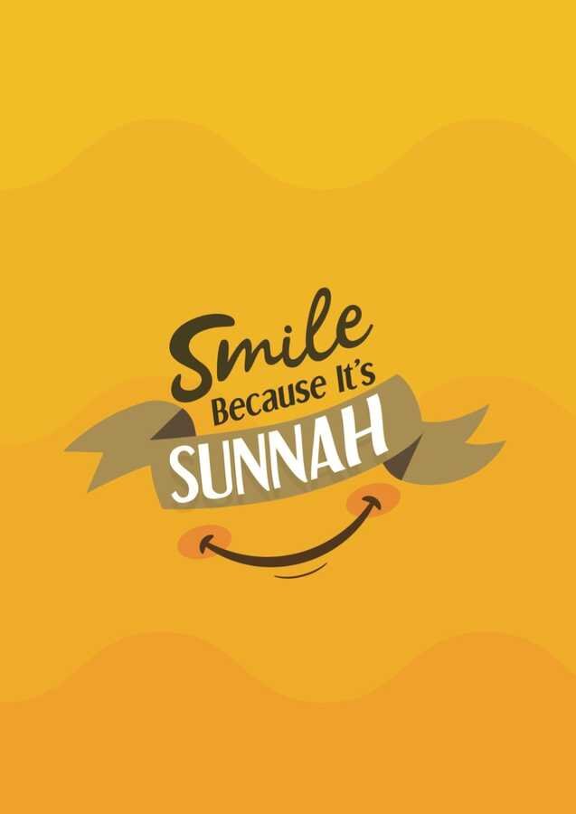 Smile Because İt's Sunnah Not Defterim - 1
