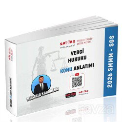 SMMM SGS Vergi Hukuku Konu Anlatımı - Savaş Yayınları