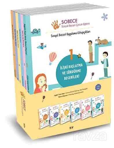 Sobece-Sosyal Beceri Çocuk Eğitimi Set (6 Kitap) - Say Yayınları