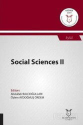 Social Sciences II (AYBAK 2019 Eylül) - Akademisyen Kitabevi
