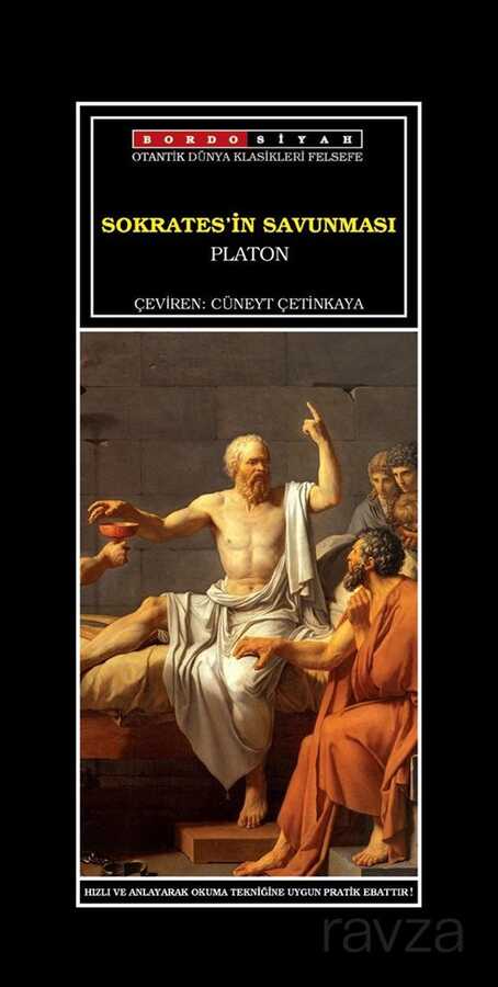 Sokrates'in Savunması - Bordo Siyah