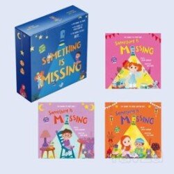 Something is missing, İngilizce Bir Şey Eksik Seti (3 Fenerli Kitap) - Puset Kitap