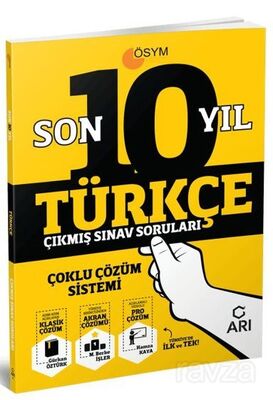 Son On Yıl Çıkmış Türkçe Sınav Soruları - 1