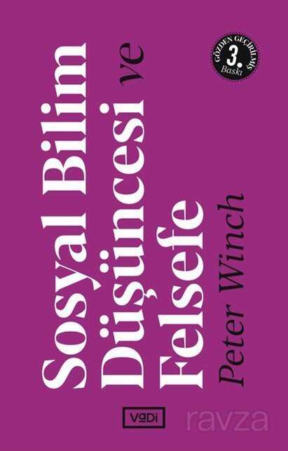 Sosyal Bilim Düşüncesi ve Felsefe - Vadi Yayınları