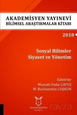 Sosyal Bilimler Siyaset ve Yönetim (AYBAK 2018 Eylül) - 1