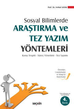 Sosyal Bilimlerde Arastirma ve Tez Yazim Yöntemleri - 1